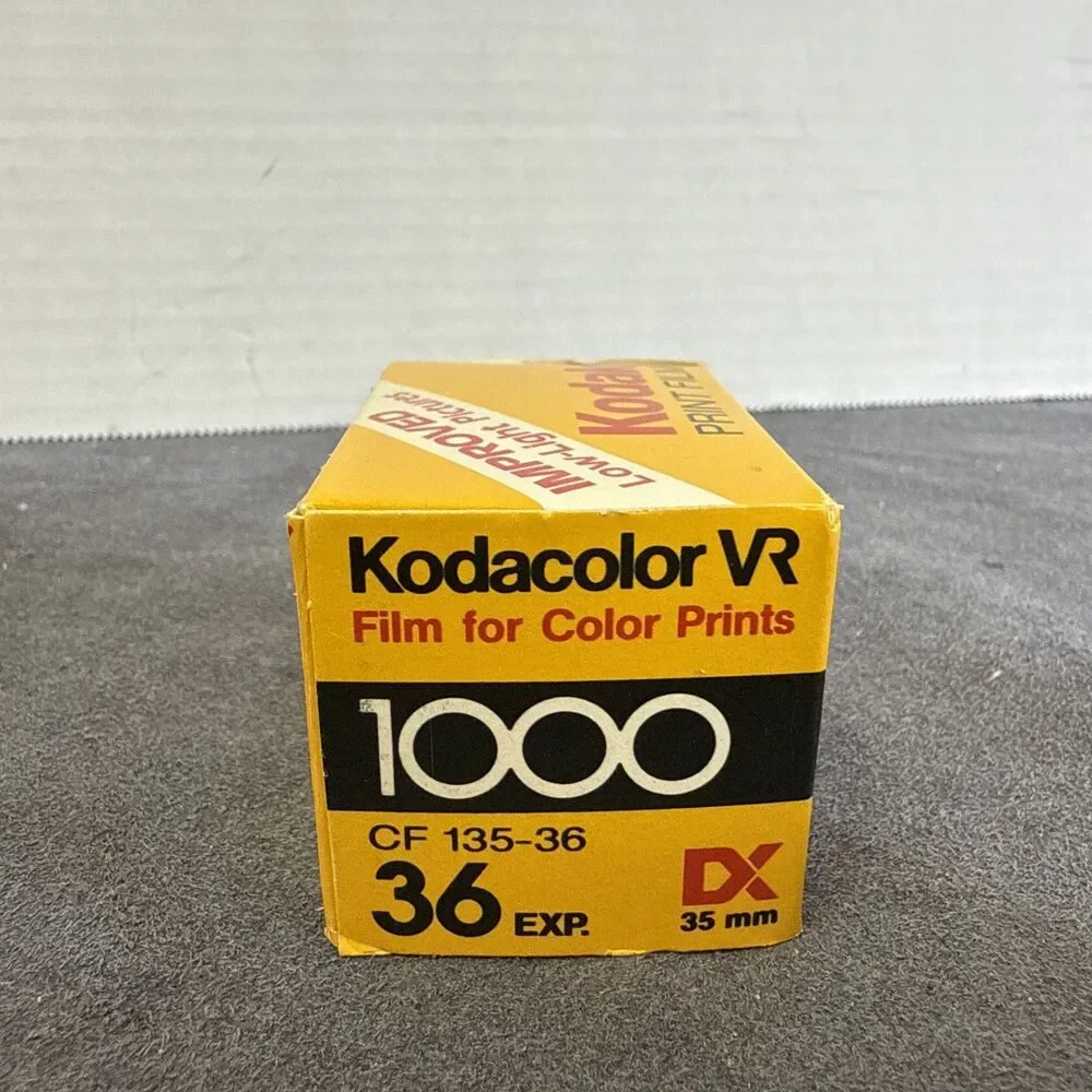 Vintage Kodacolor VR 1000 CF 135-36 35mm color print film 36 exposures